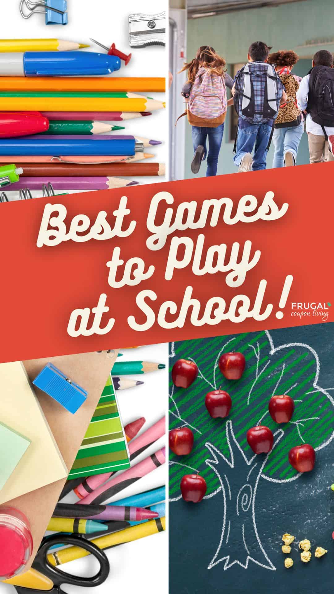 fun games to play at school for kids and teachers