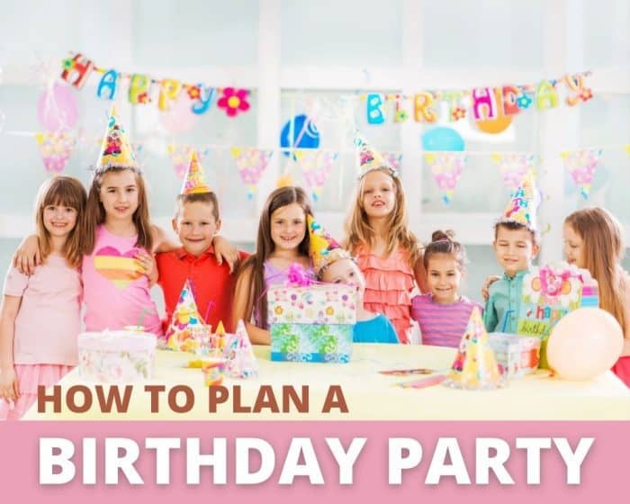 DIY Low-cost party planner