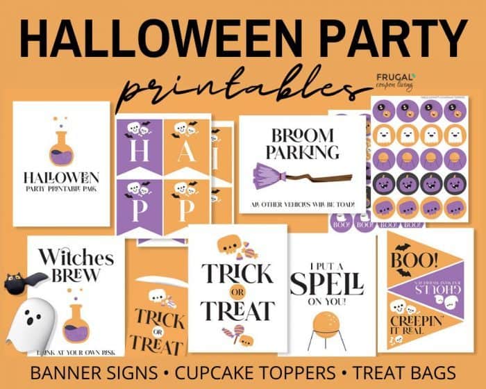 halloween free printables party