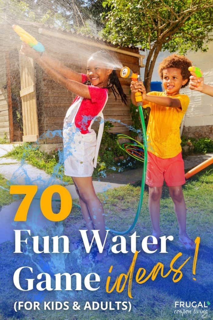 fun outdoor water games for kids and adults