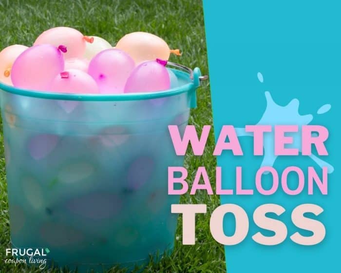 water games water balloon toss