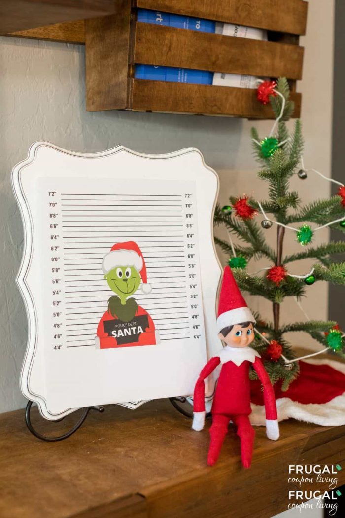 Elf on the Shelf Bad Santa Grinch Idea