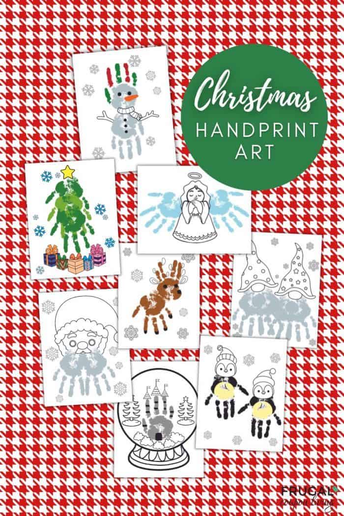 Christmas handprint ideas for crafts