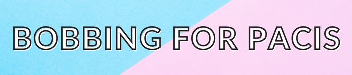 Bobbing for pacis baby shower game