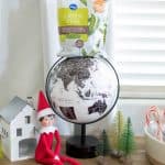 funny Elf on the Shelf idea peas on earth