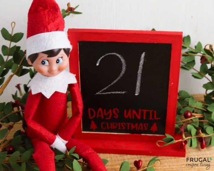 DIY Elf on the Shelf Countdown to Christmas