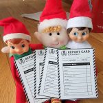 Printable Elf Report Cards