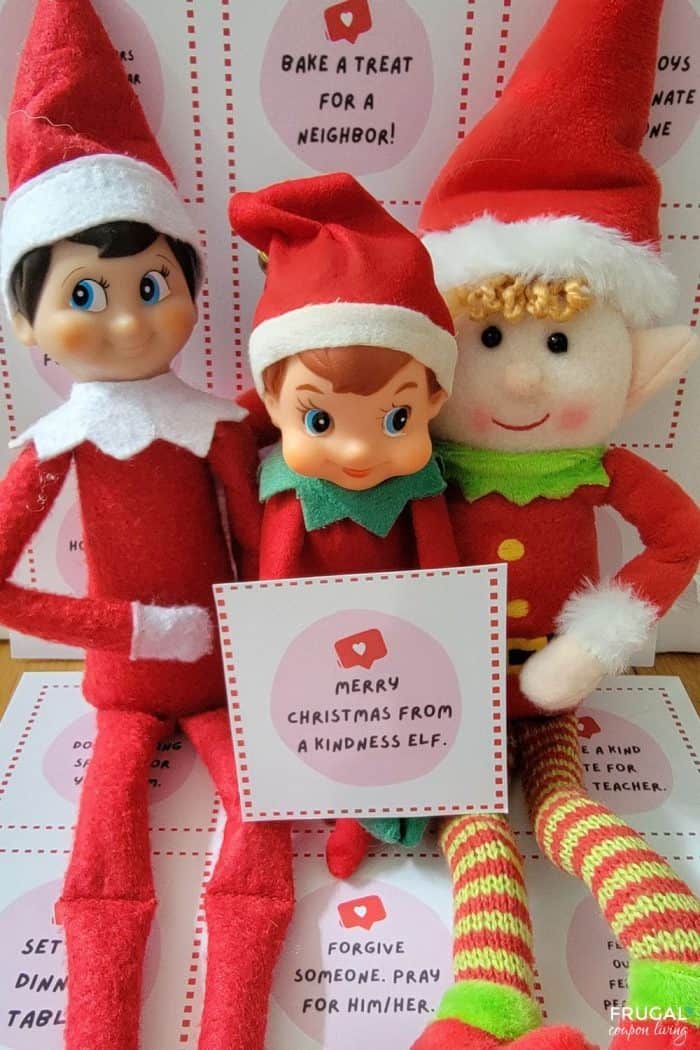 Kindness elves printable notes