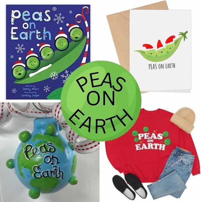 funny peas on earth merchandise ideas