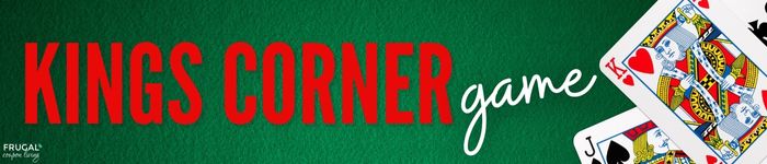 how to play kings corner playing card game