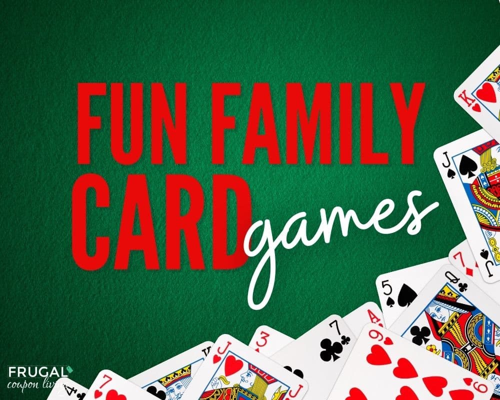 standard deck card games for families to play