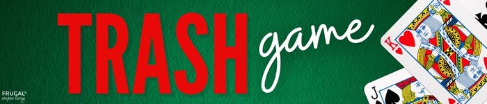 how to play trash playing card game