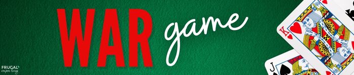 how to play war card game