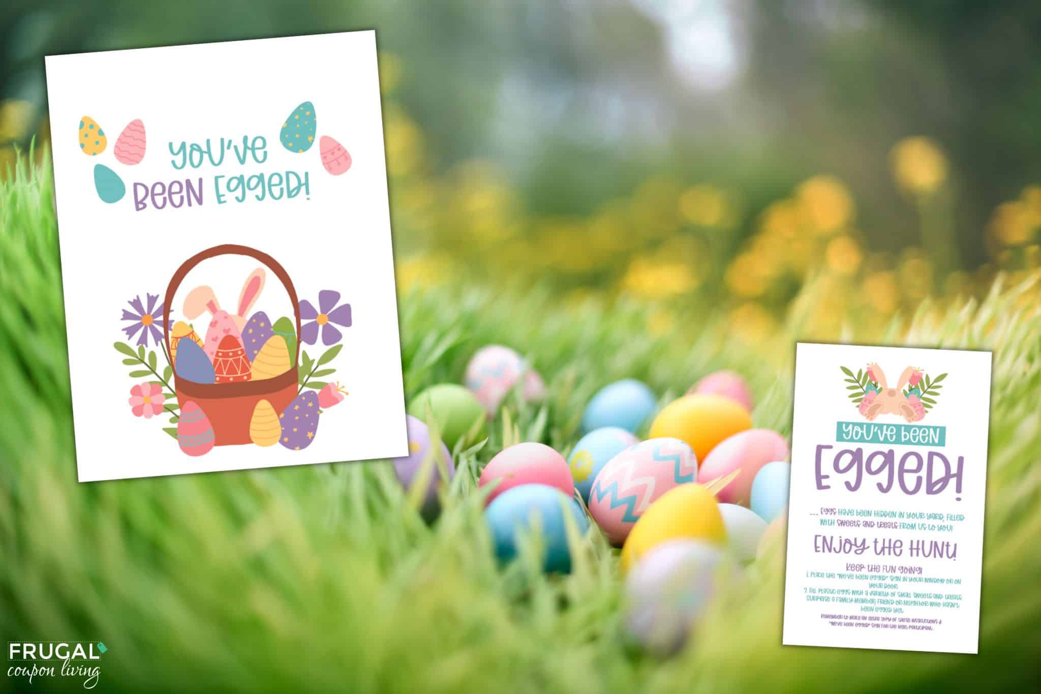 You've Been Egged Easter Egg Activity for Spring