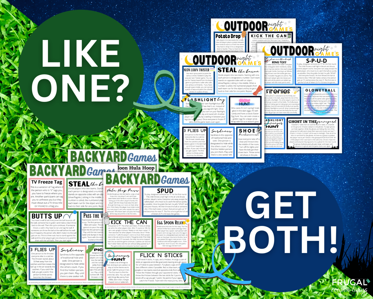 fun outdoor games printable