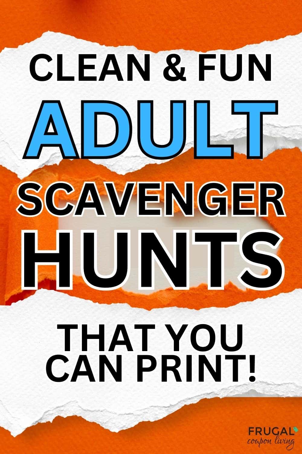 clean adult scavenger hunt printables