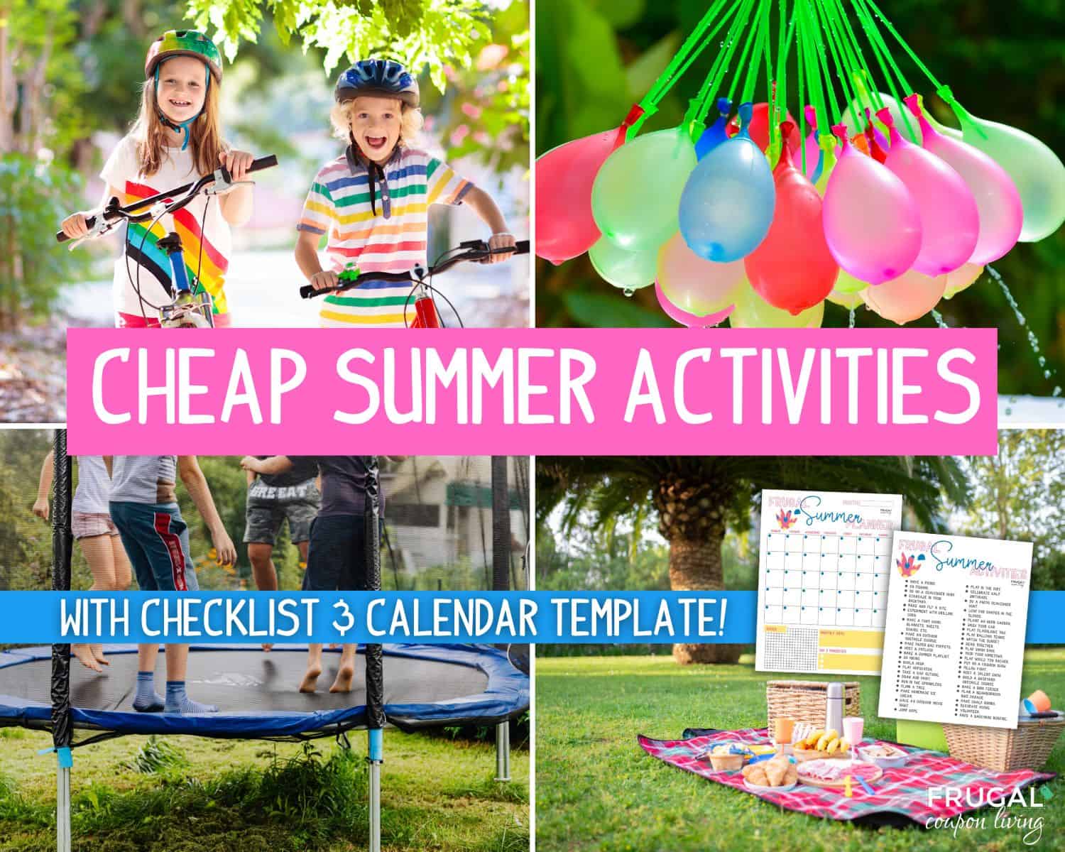 cheap and free summer activities for kids