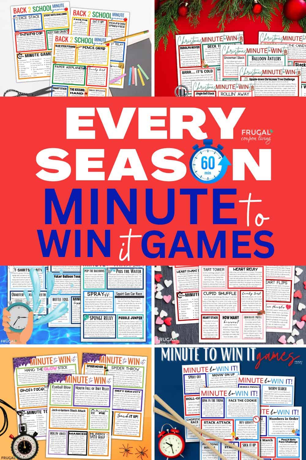 Over 200 of the best minute to win it games for groups