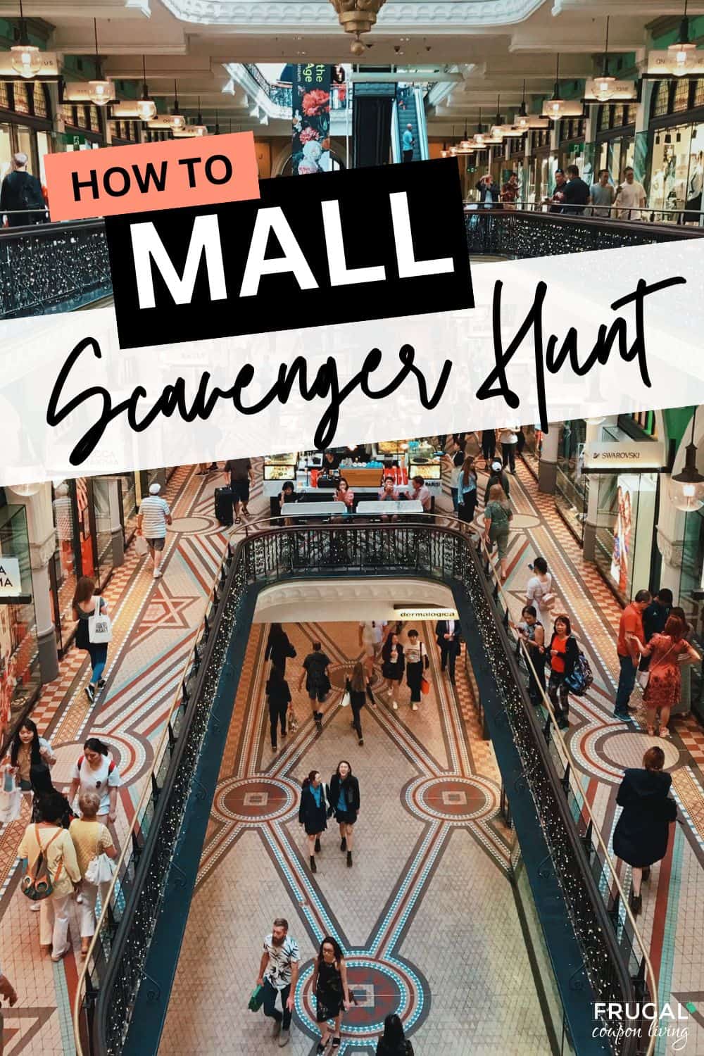 how to have a mall scavenger hunt