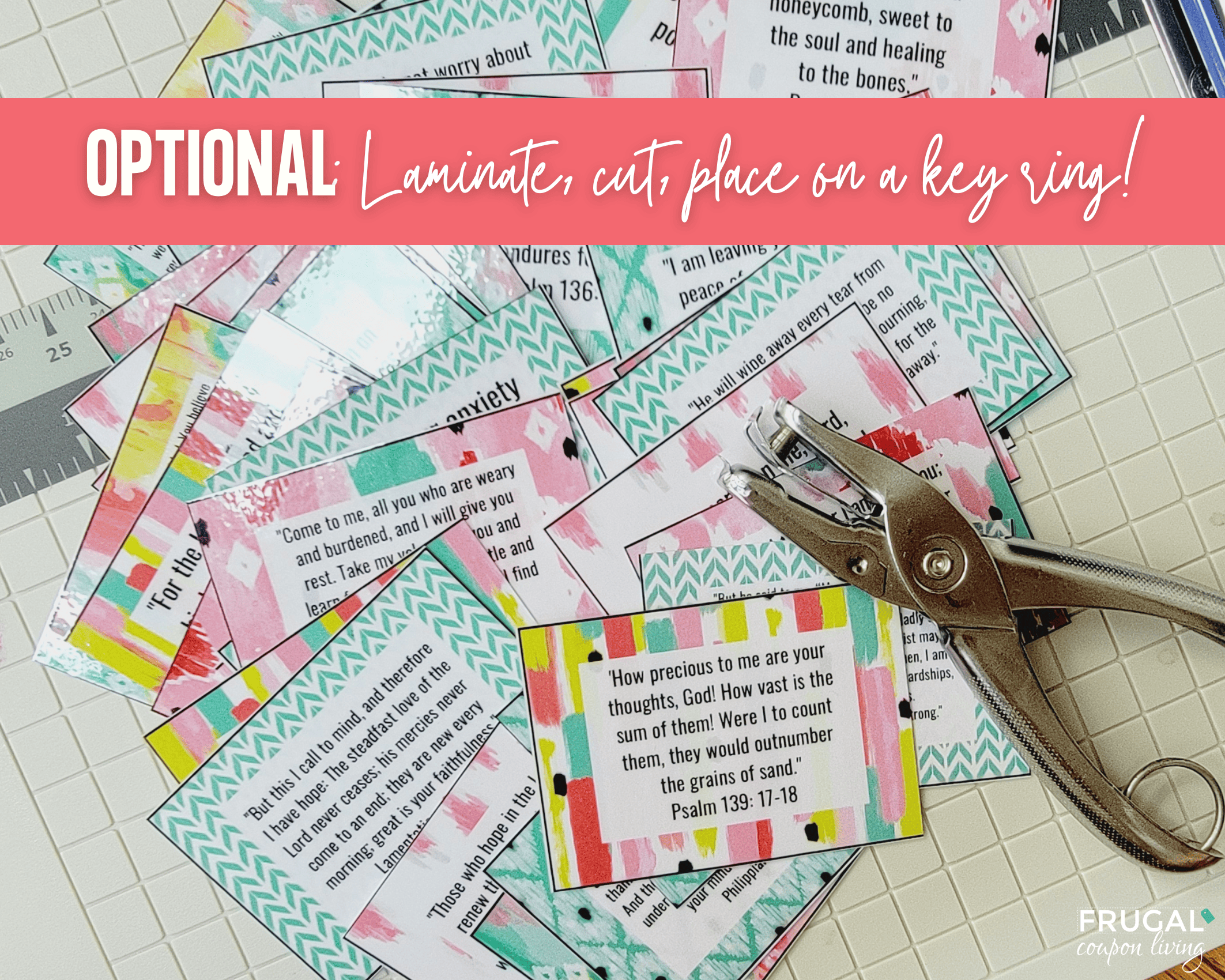 how to make Christian gift for someone with cancer