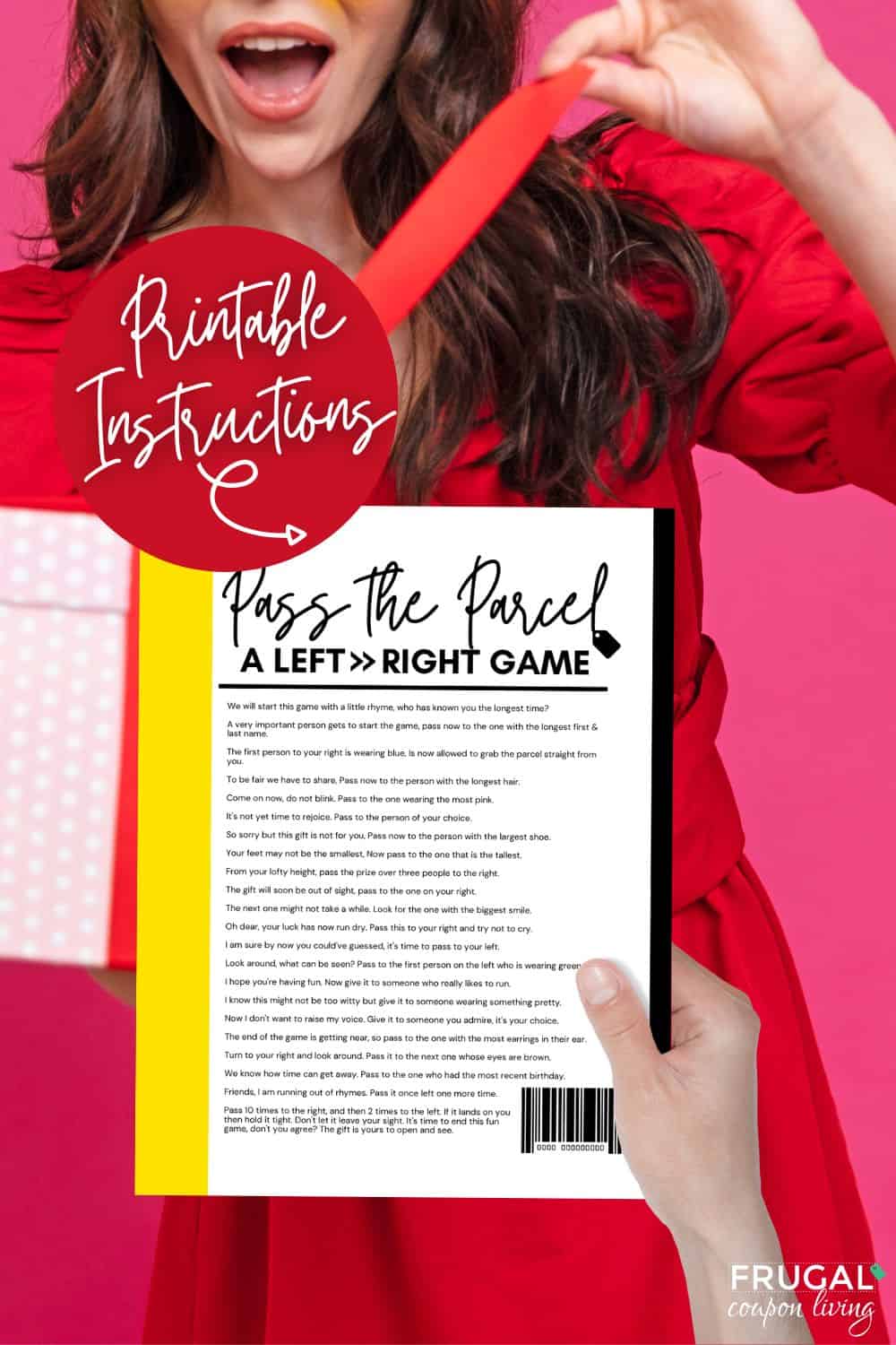 printable pass the parcel game party activity