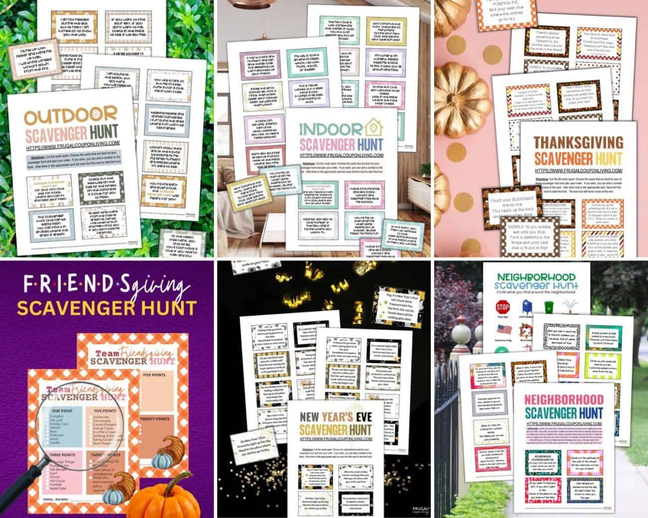 scavenger hunt ideas for kids