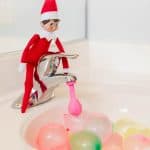 elf on the shelf water balloon idea