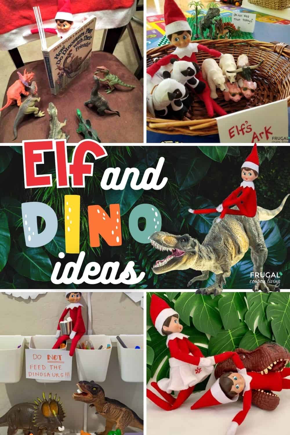 elf on the shelf dinosaur ideas
