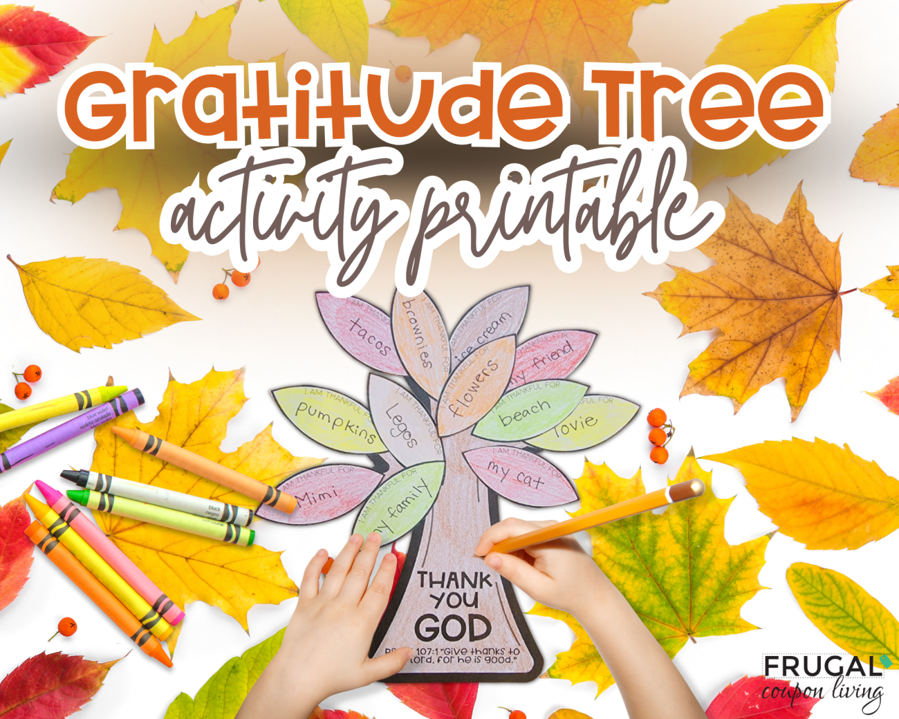 printable gratitude tree template
