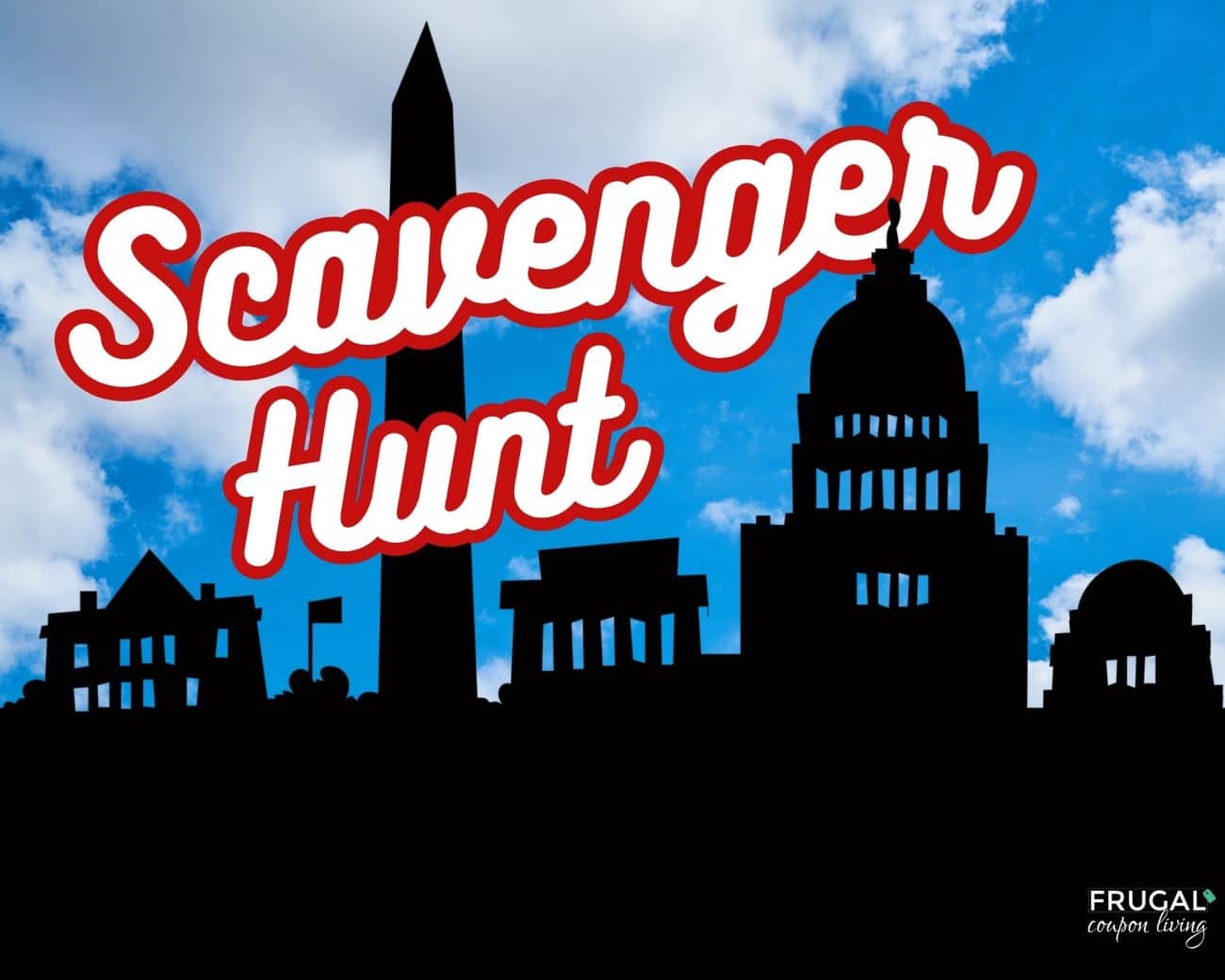 all ages scavenger hunt for Washington district of Columbia
