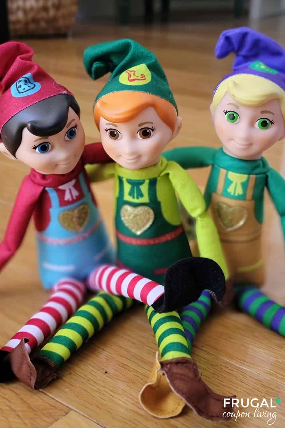 who are Elf Mates three dolls for christmas