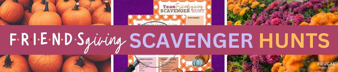 thanksgiving scavenger hunt to play at friendsgiving