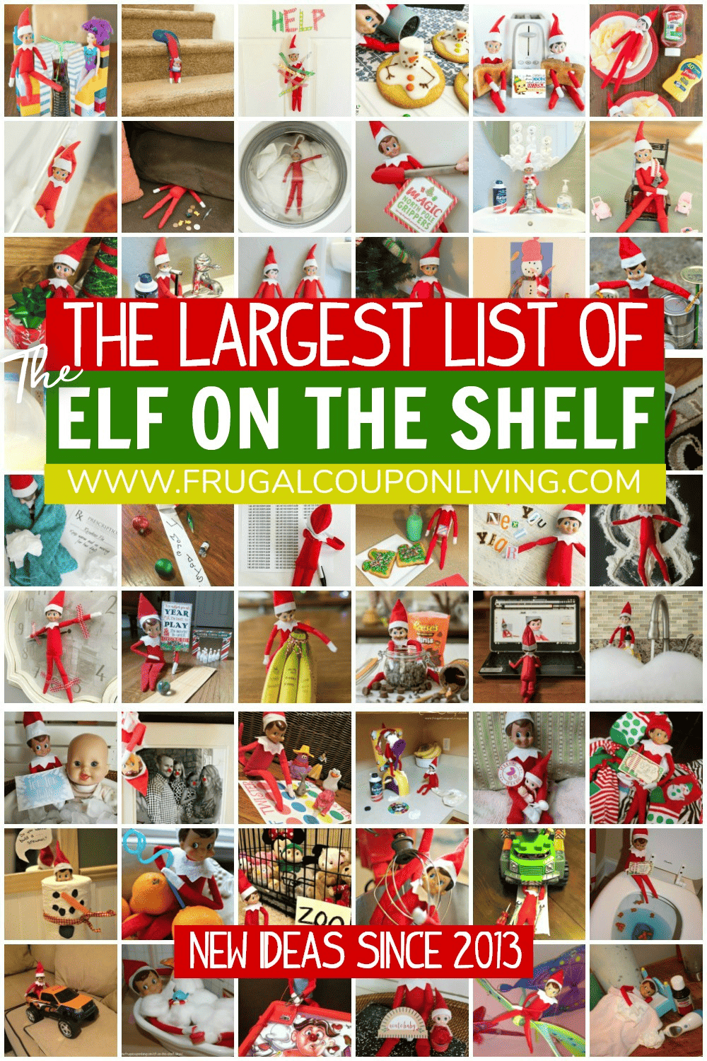 huge list of the elf on the shelf ideas