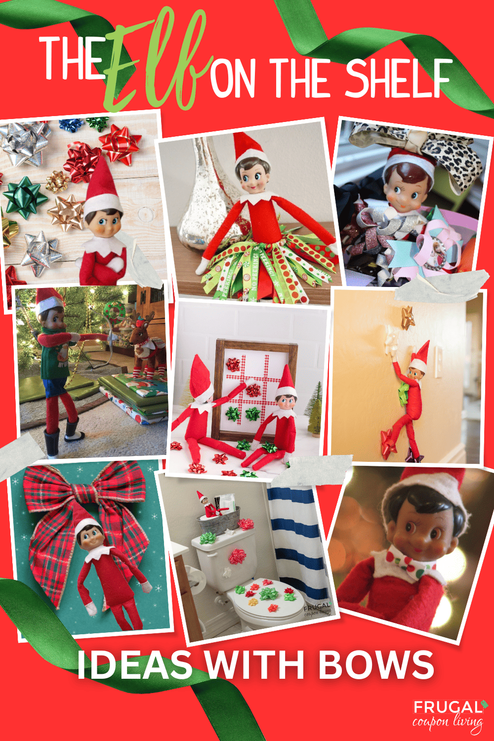 elf on the shelf bow ideas