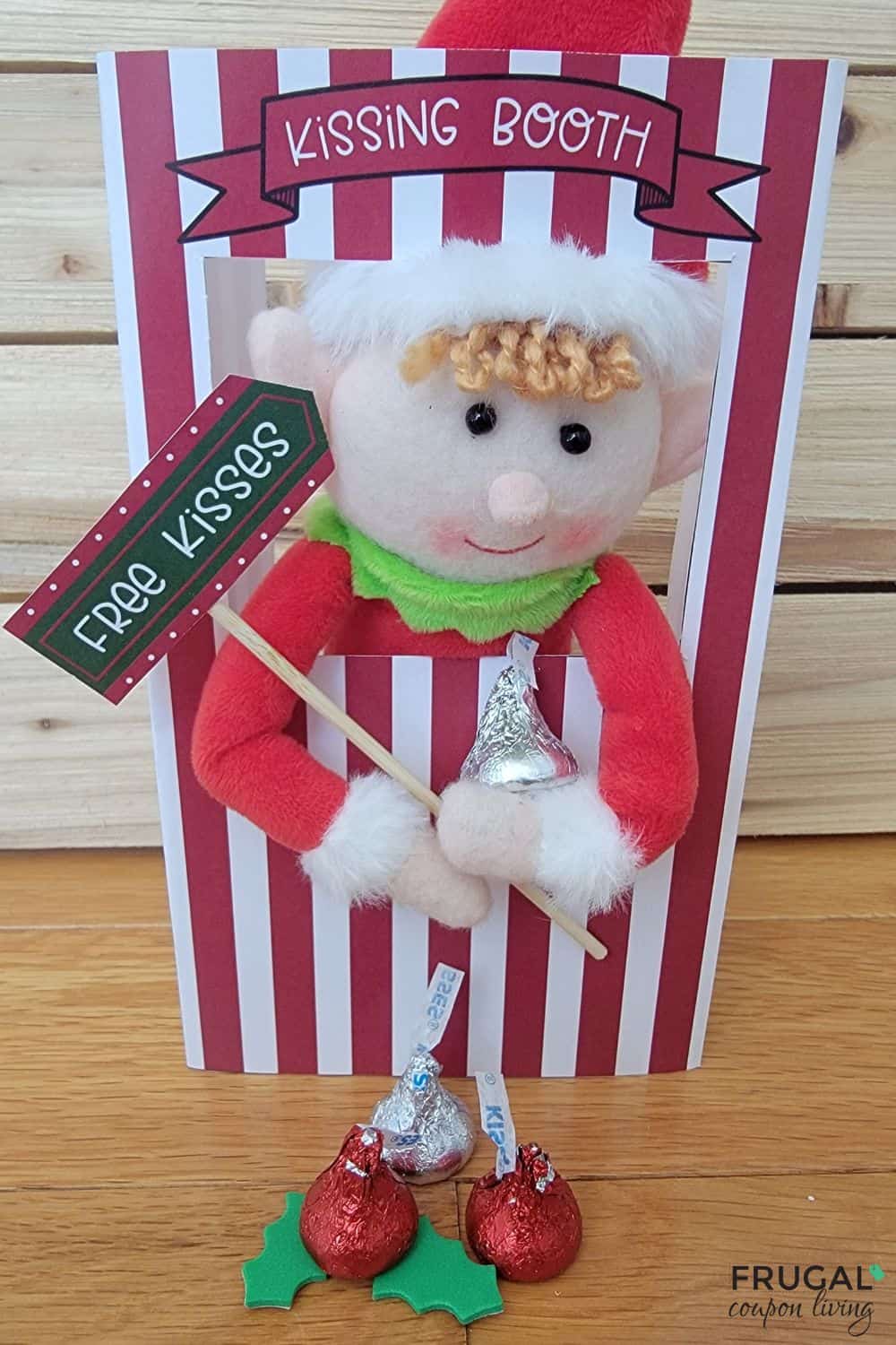 Elf Kissing Booth Printable Props