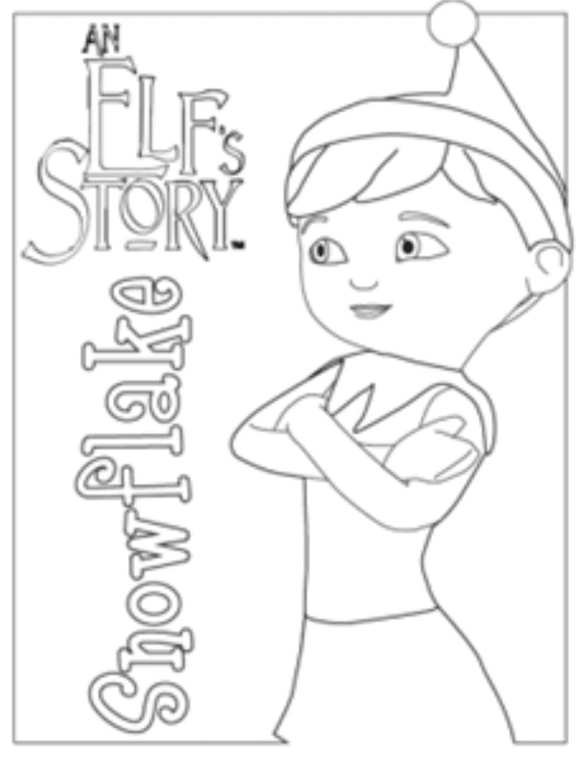 snowflake the elf story character 