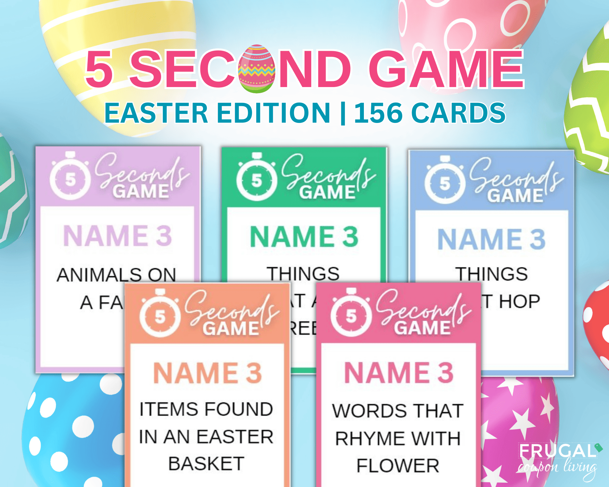 Easter 5-Second Game Card Fast Answers