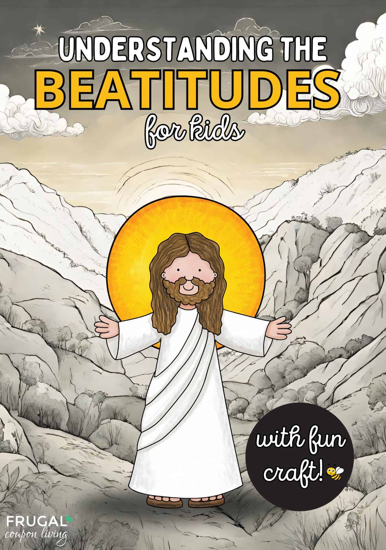 the beatitudes for kids simplified bible activity