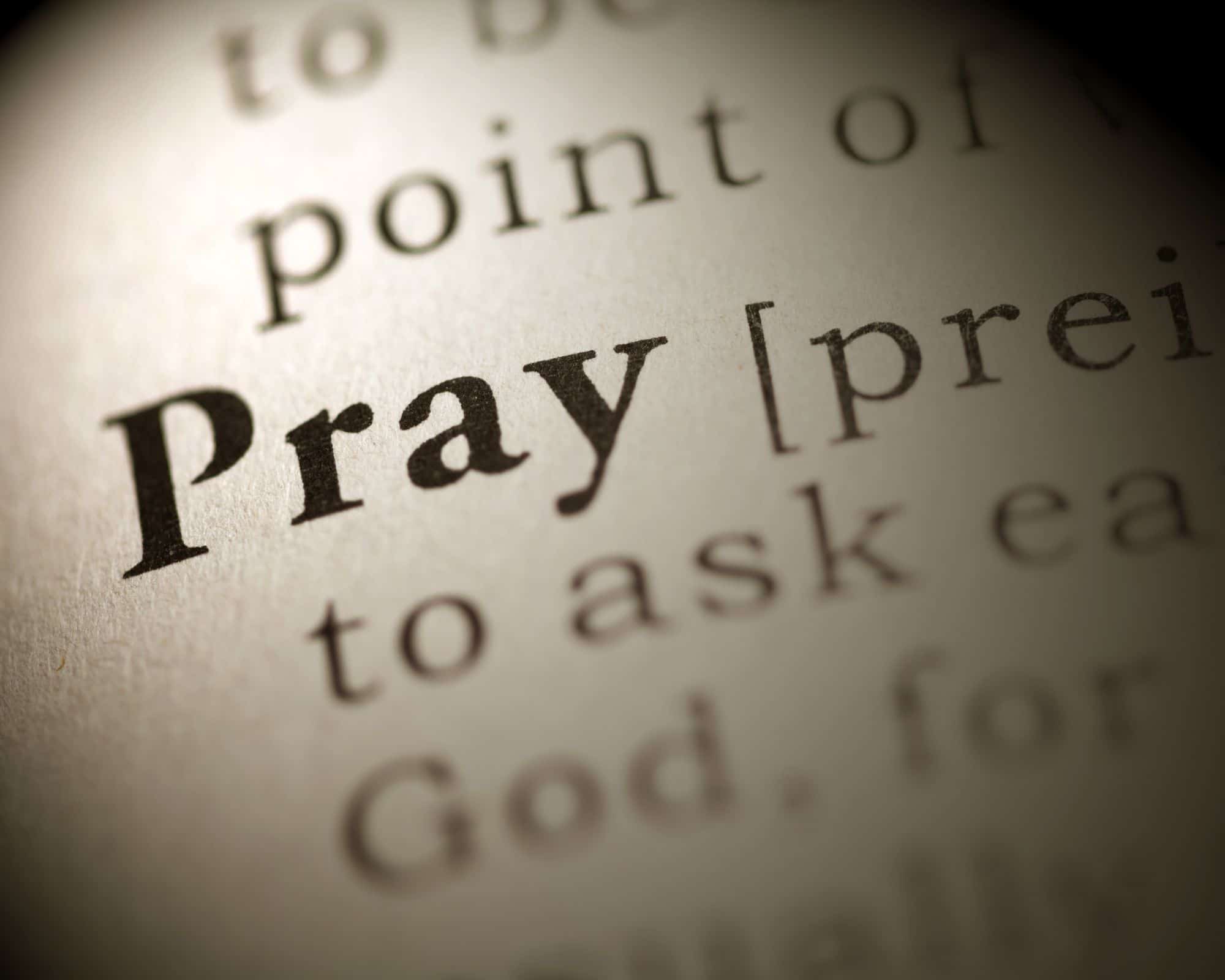 how to pray acts definition
