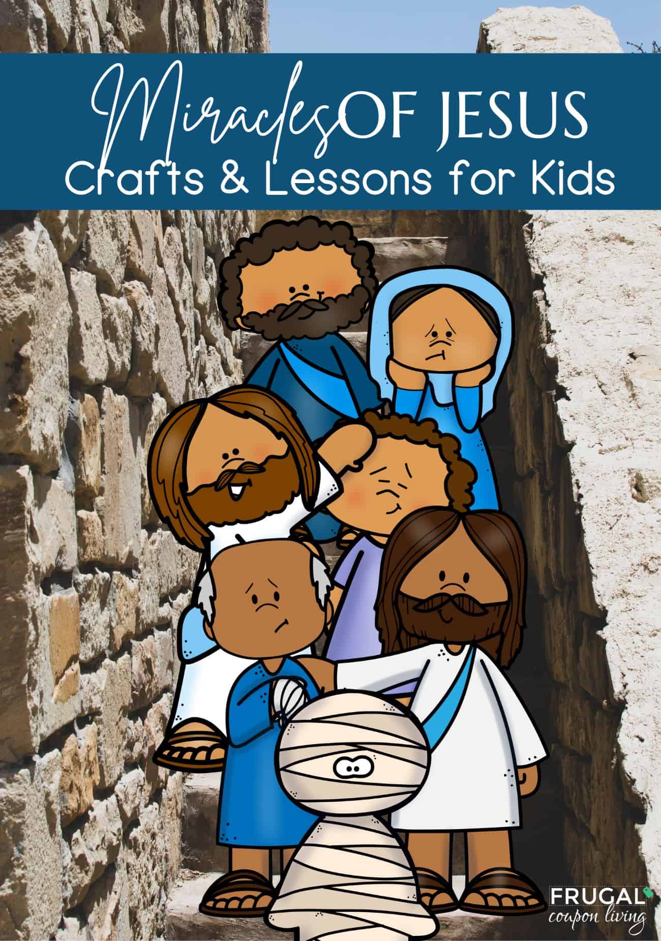 miracles of Jesus for Kids crafts and lessons