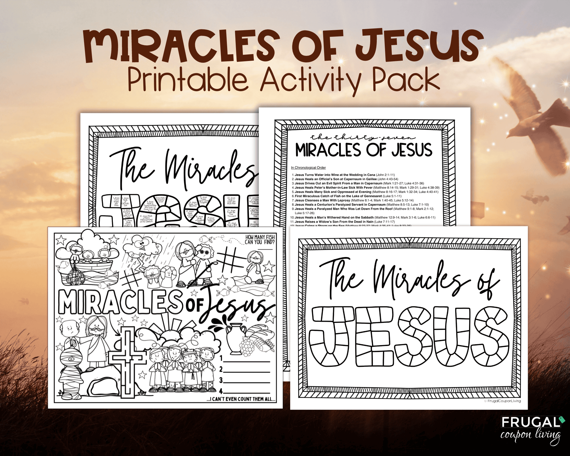 List of the Miracles of Jesus Christ