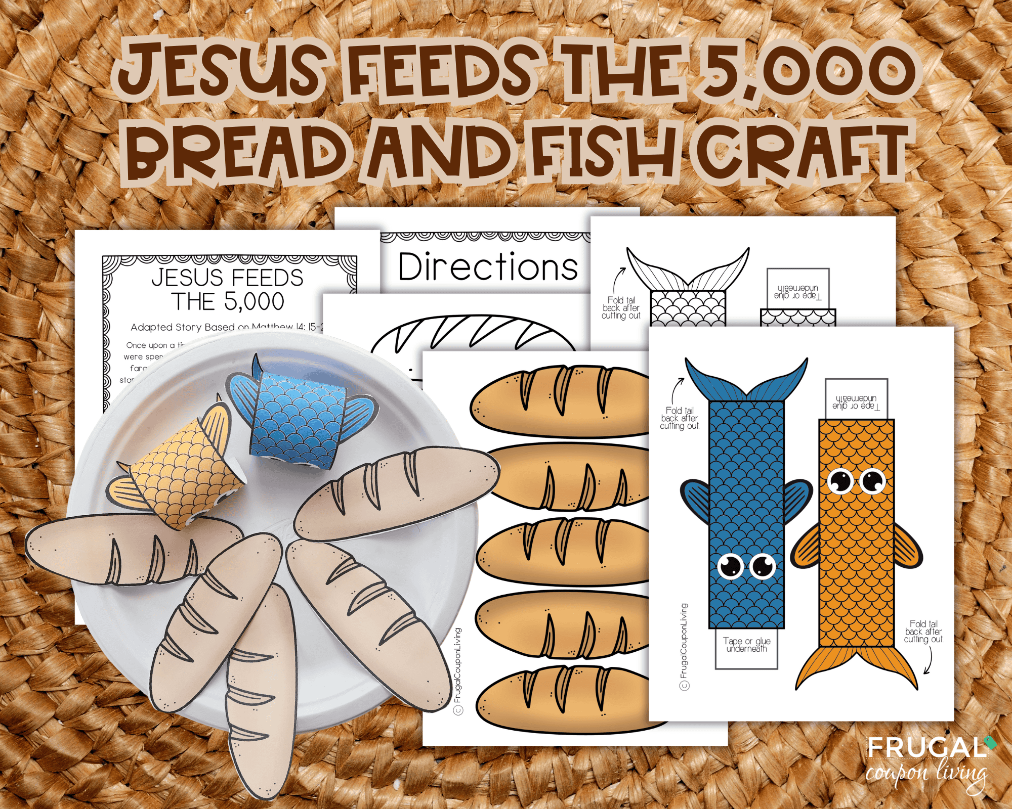 jesus bread fish craft