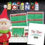 Elf Sized Science Set printable STEM Activities for Christmas