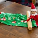christmas pajama idea for the elf on the shelf